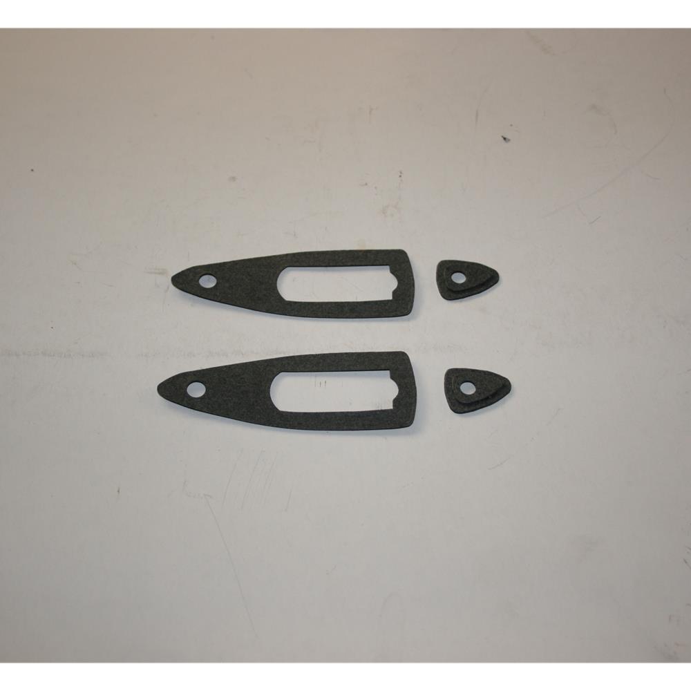 Gaskets for two doors