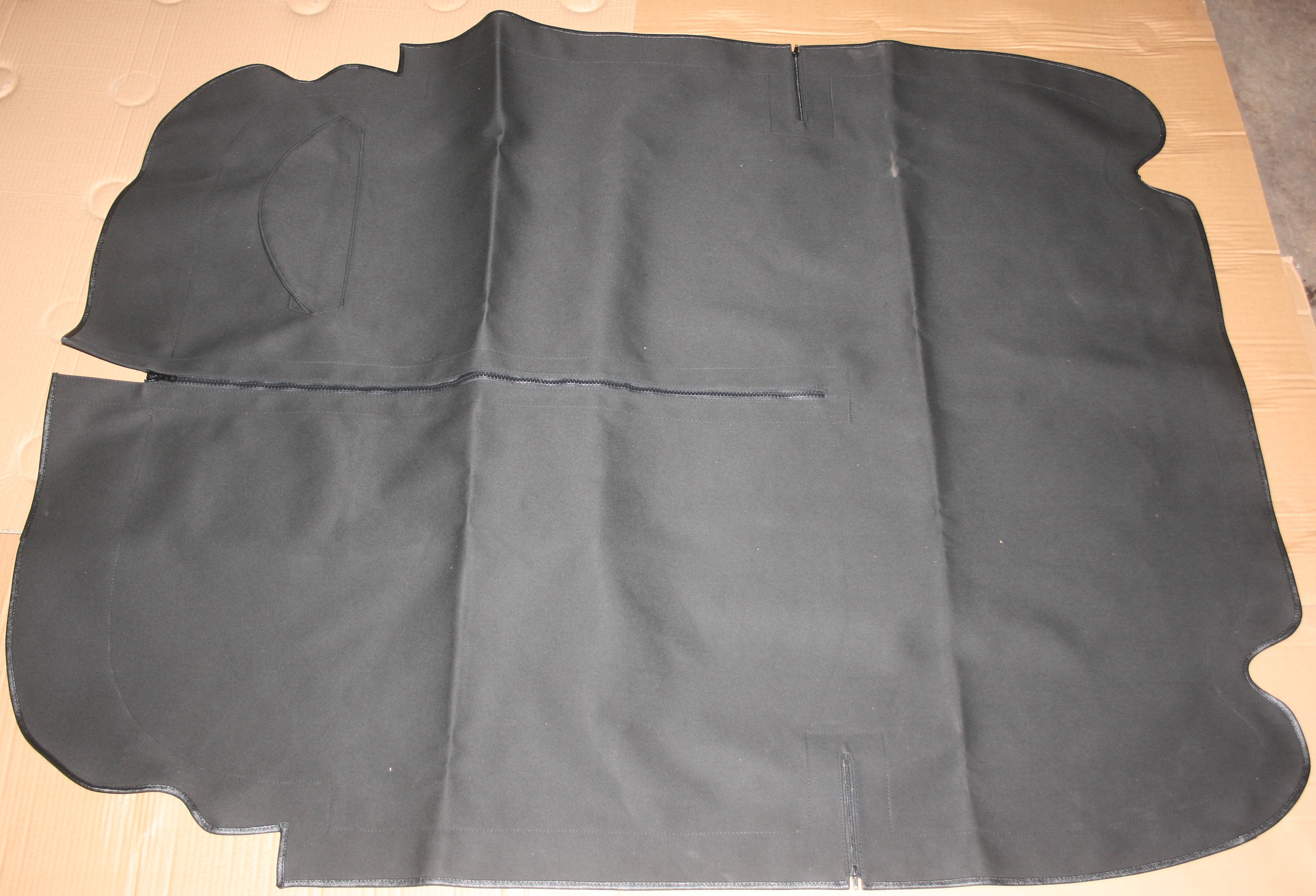 Torneau Cover - Mohair Black (LHD)